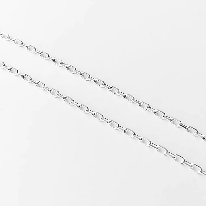 Srebrny łańcuszek splot klasyczny ankier 60 cm