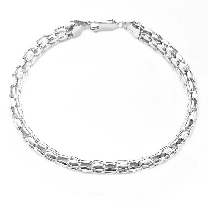 Bransoletka srebrna oryginalny wzór