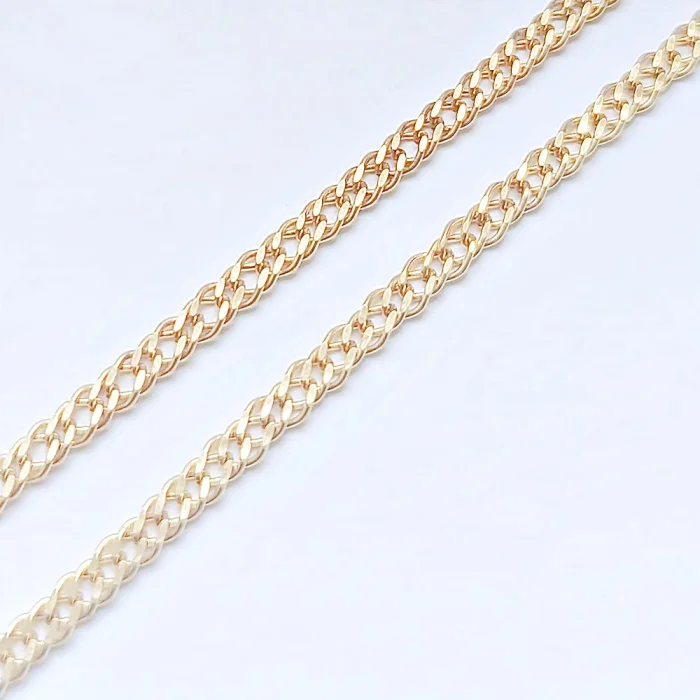 Pozłacana bransoletka srebrna próba 925