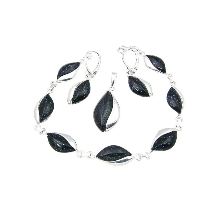 Wisiorek srebrny z nocą Kairu