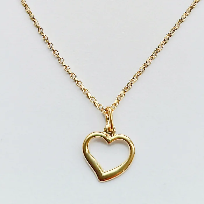 Długi pozłacany srebrny łańcuszek rolo 60 cm