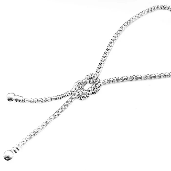 okazały naszyjnik srebrny