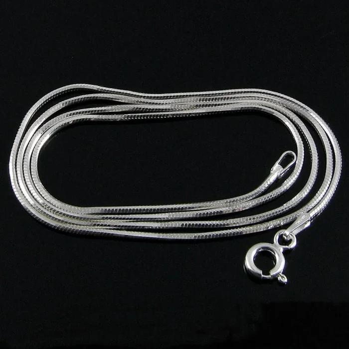 Srebrny łańcuszek linka 45 cm